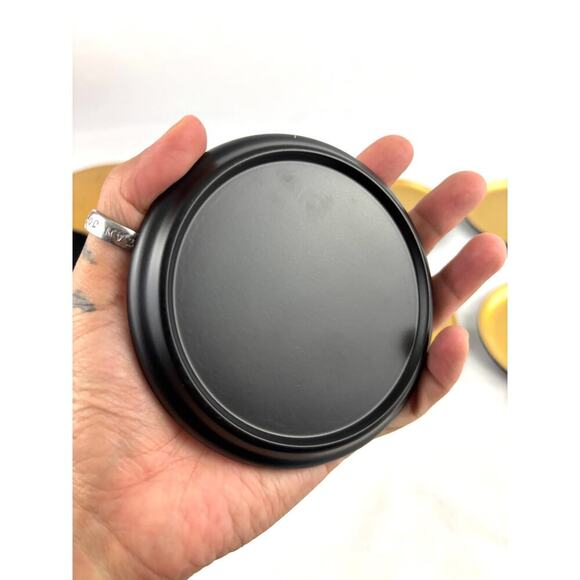 VTG Otagiri Original Gold Lacquer Coaster Set of 6 Bamboo Motif - Picture 13 of 15